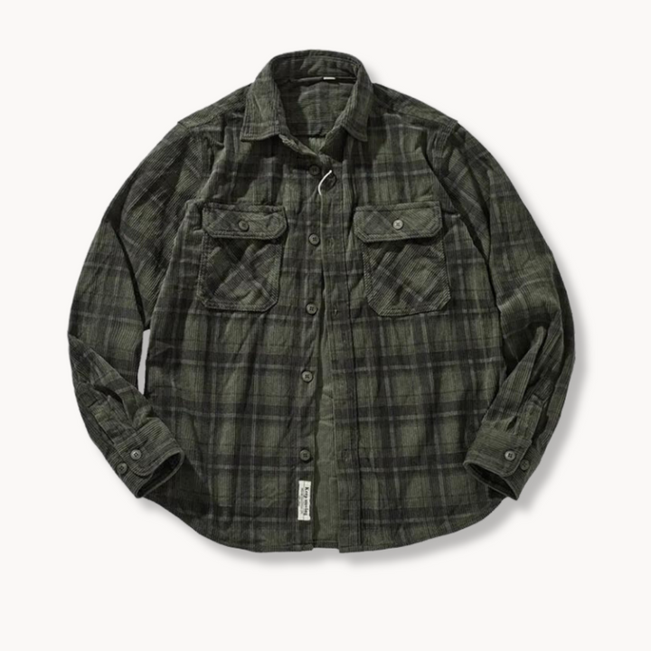 Chemise - Mélange de Velours Côtelé