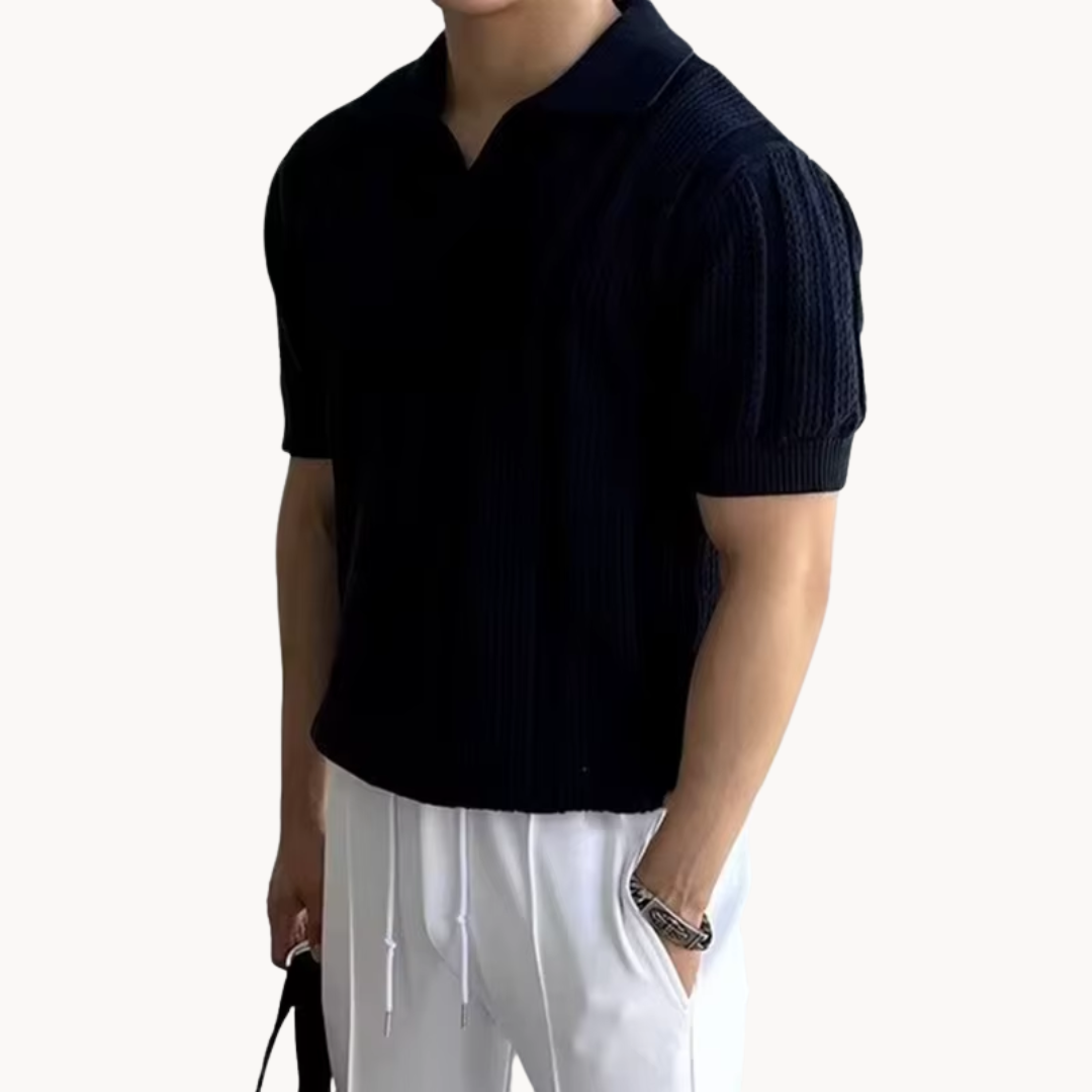 Chemise - Maille avec Col Ouvert