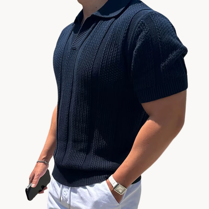 Chemise - Maille avec Col Ouvert