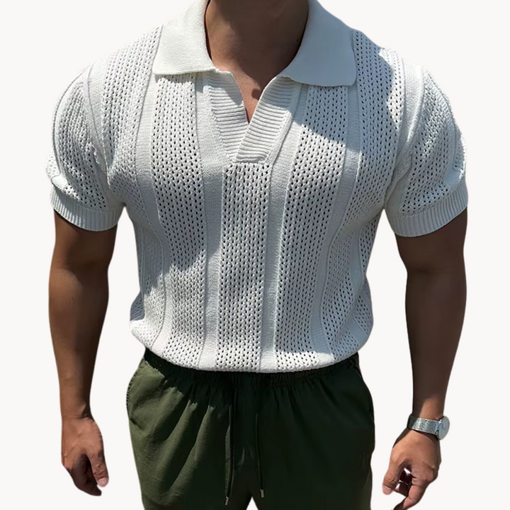 Chemise - Maille avec Col Ouvert