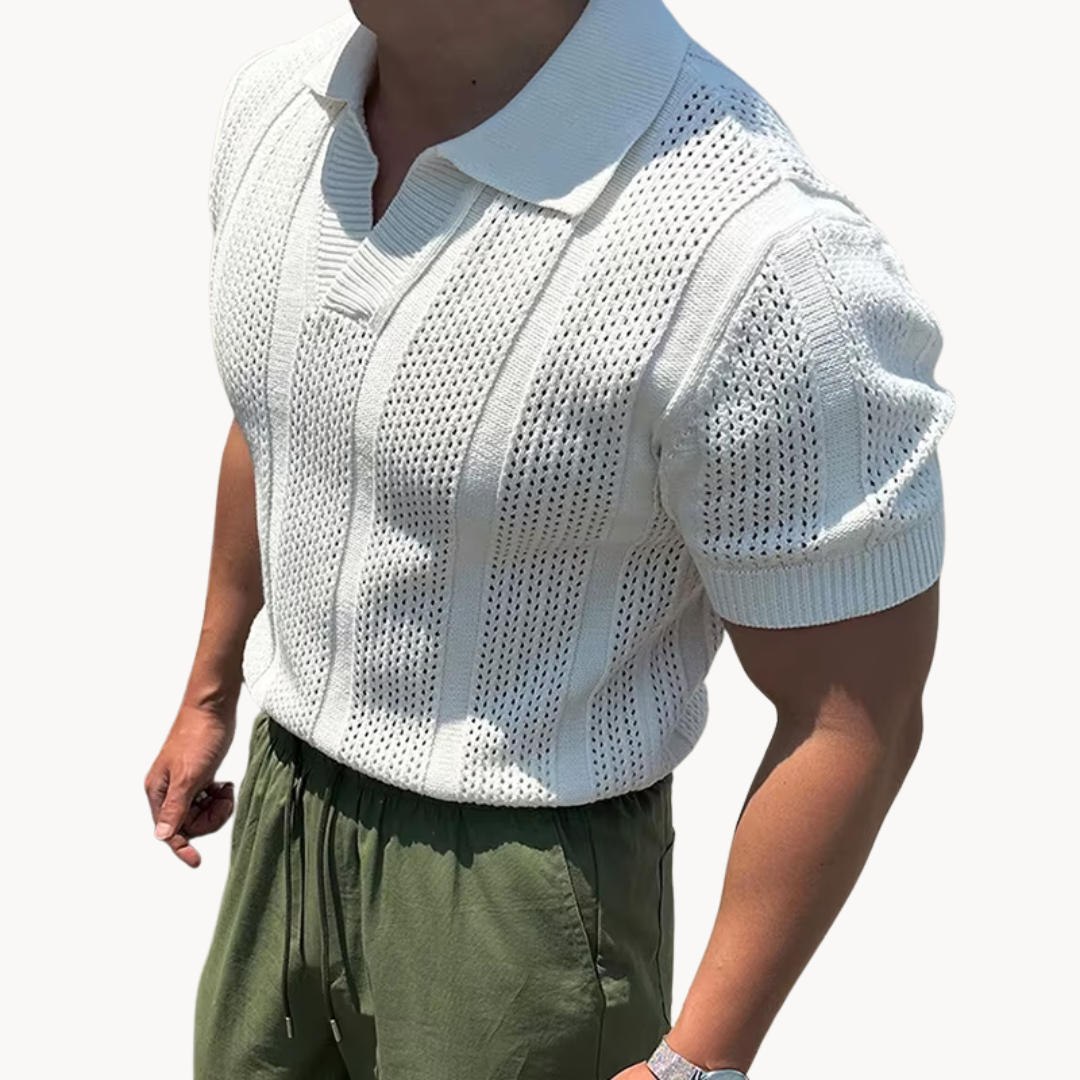 Chemise - Maille avec Col Ouvert