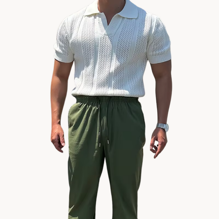 Chemise - Maille avec Col Ouvert
