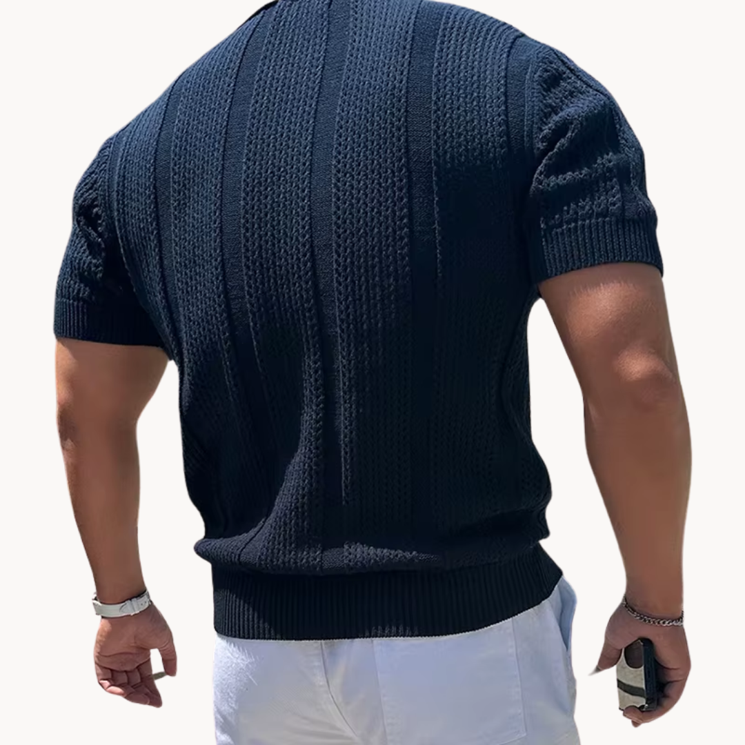 Chemise - Maille avec Col Ouvert