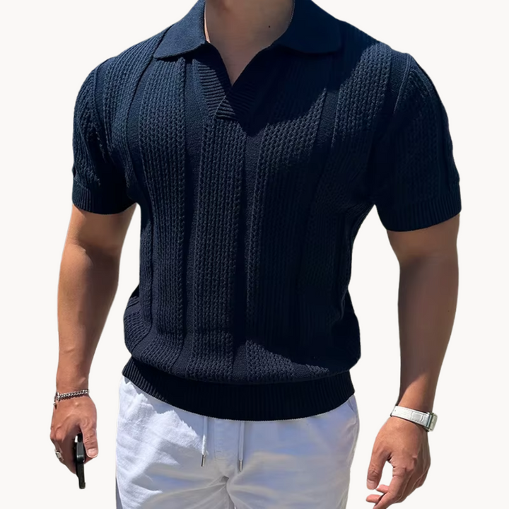 Chemise - Maille avec Col Ouvert