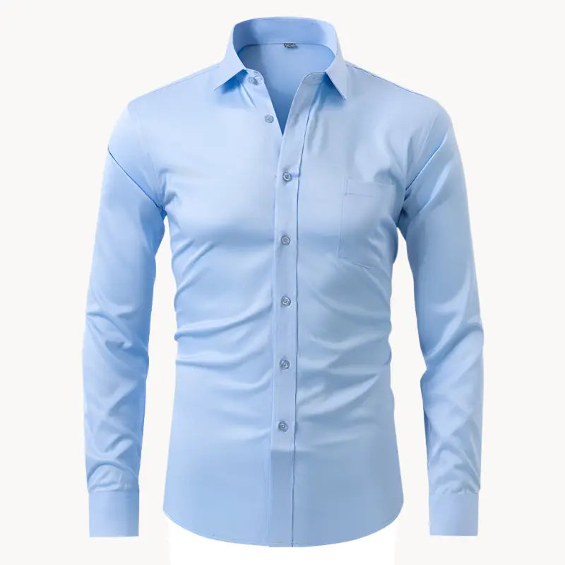 Chemise - Mélange Polyester Sans Rides