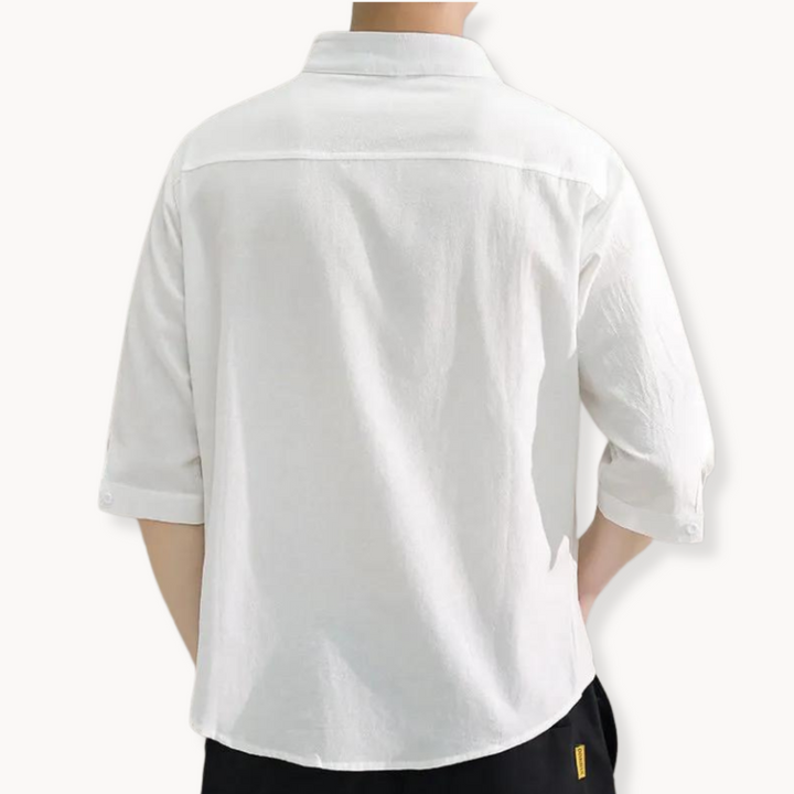 Chemise - Col Mandarin Élégant