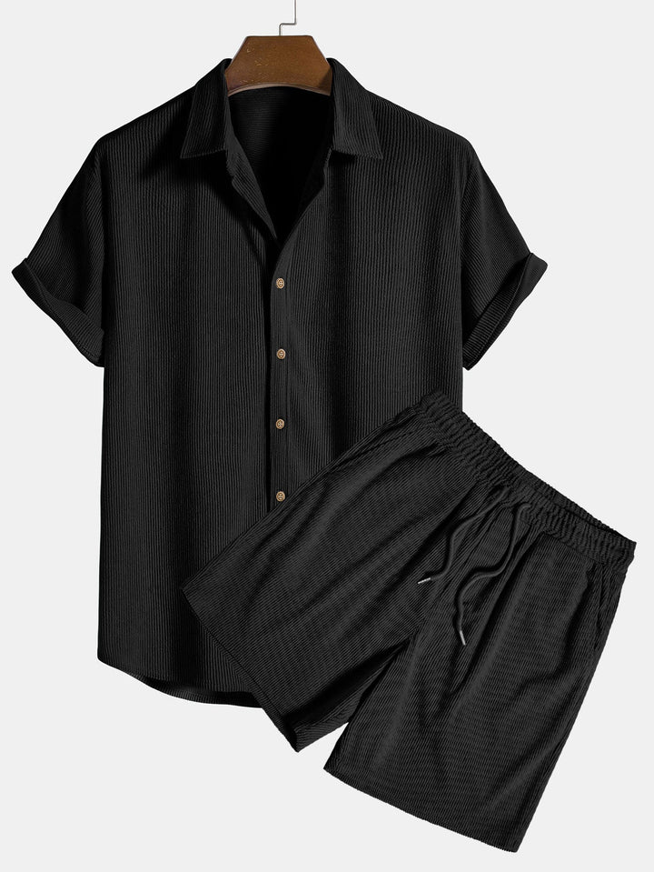 Ensemble de Chemise - Velours Côtelé