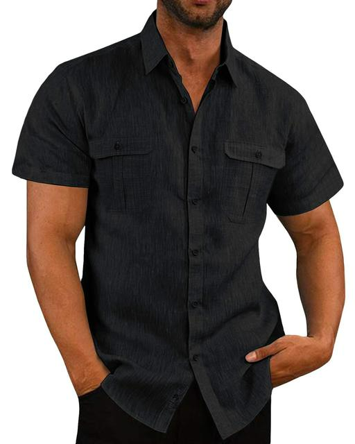 Chemise - Manches Courtes Deux Poches