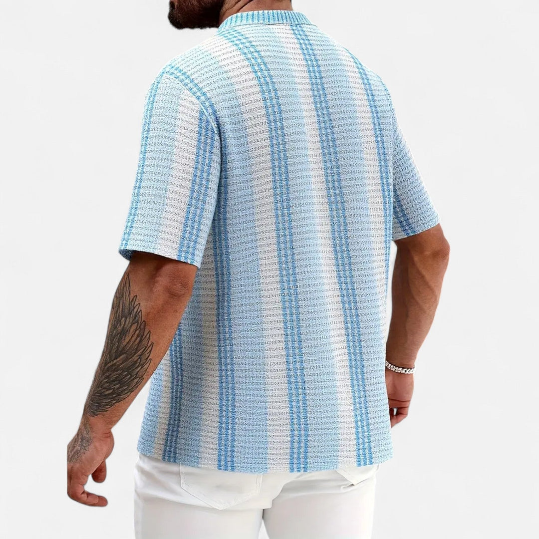 Chemise - Mélange Rayé Léger