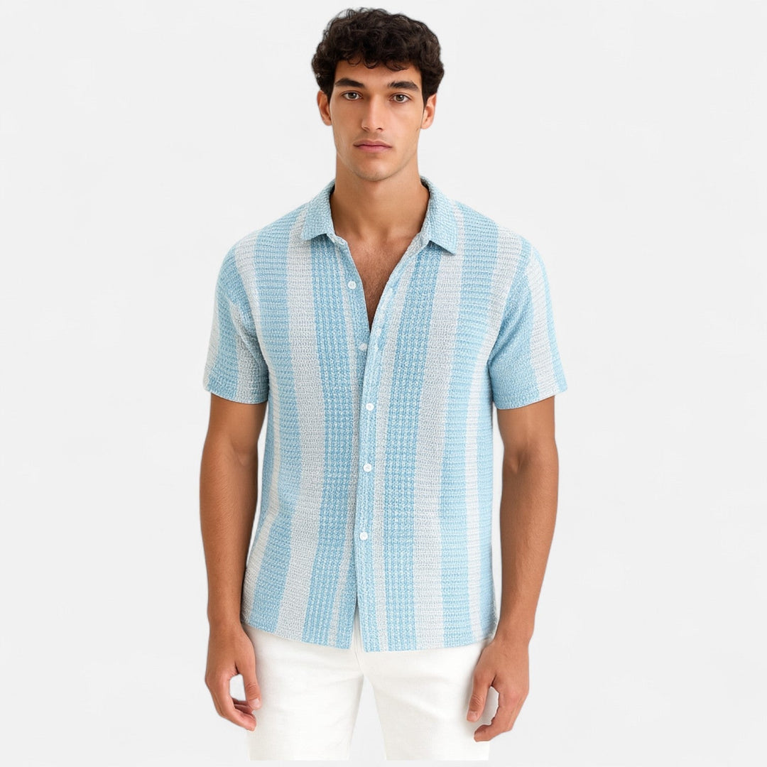 Chemise - Mélange Rayé Léger