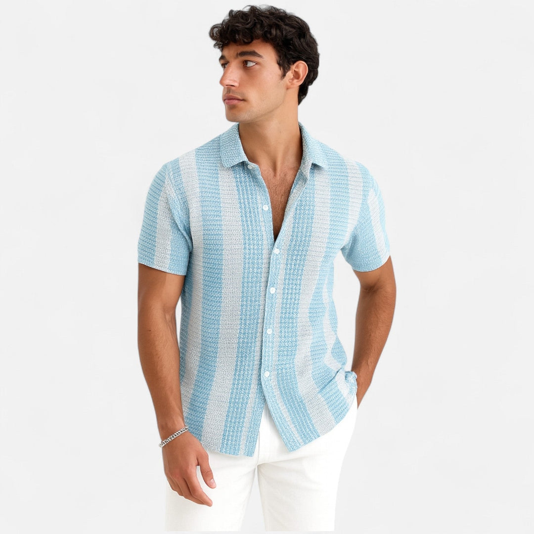 Chemise - Mélange Rayé Léger