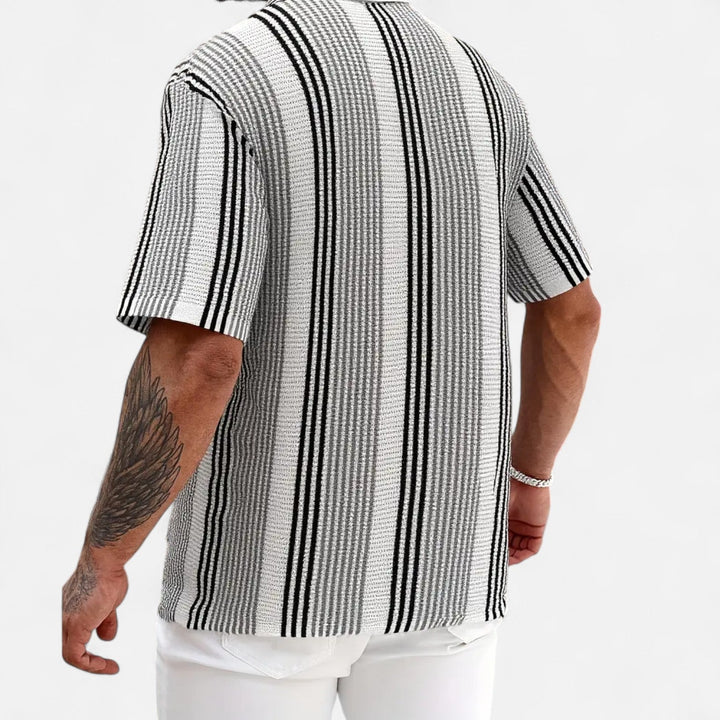 Chemise - Mélange Rayé Léger