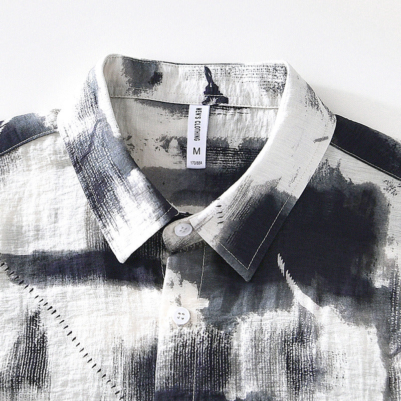Chemise à Manches Courtes - Imprimé Frontal