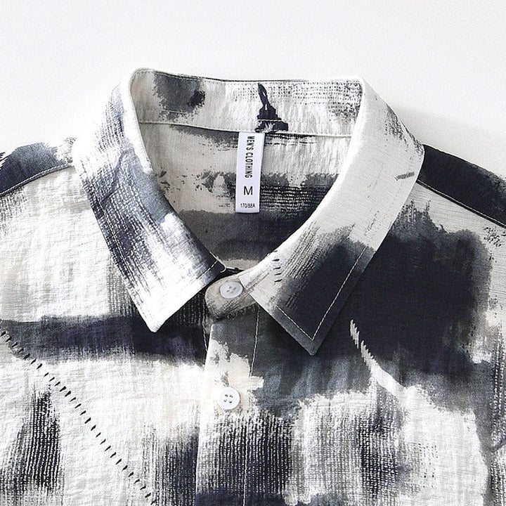 Chemise à Manches Courtes - Imprimé Frontal