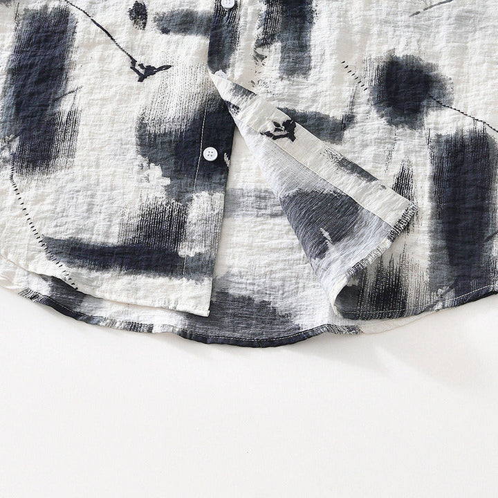 Chemise à Manches Courtes - Imprimé Frontal