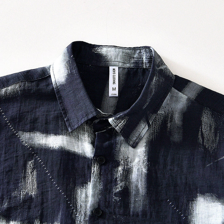 Chemise à Manches Courtes - Imprimé Frontal