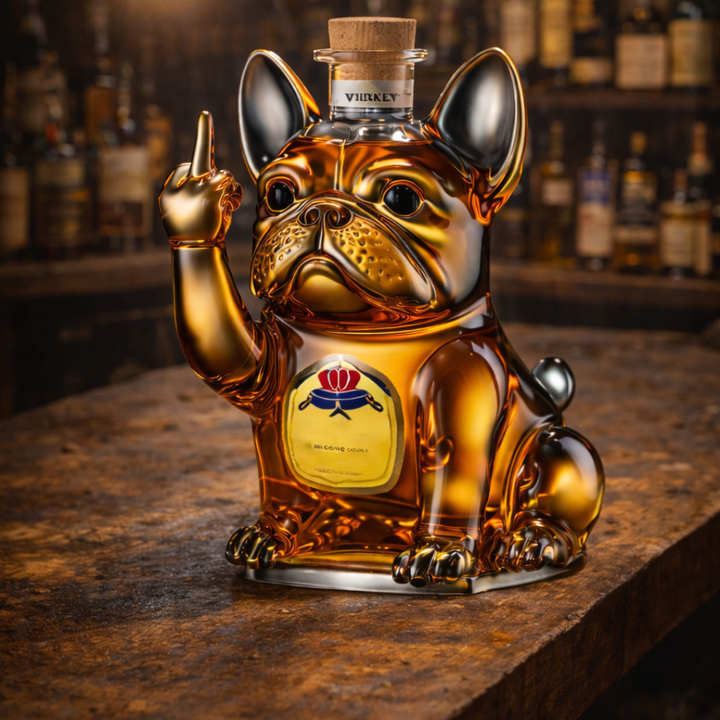 Bouteilles de Whisky - Édition Chien