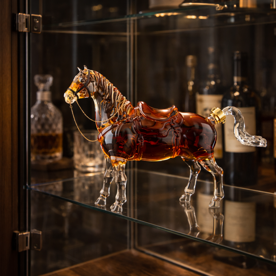 Bouteille de Whisky - Édition Équine