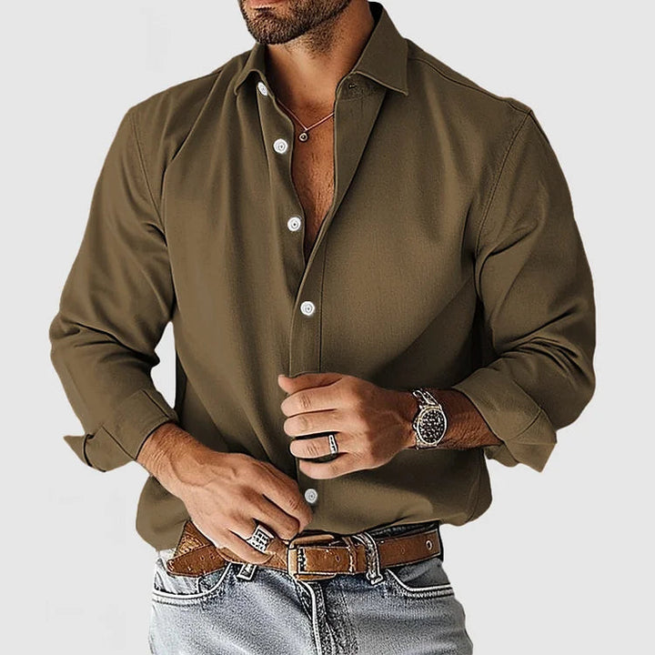 Chemise de Costume Soft-Blend - Forme Propre