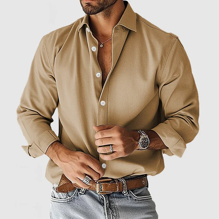 Chemise de Costume Soft-Blend - Forme Propre