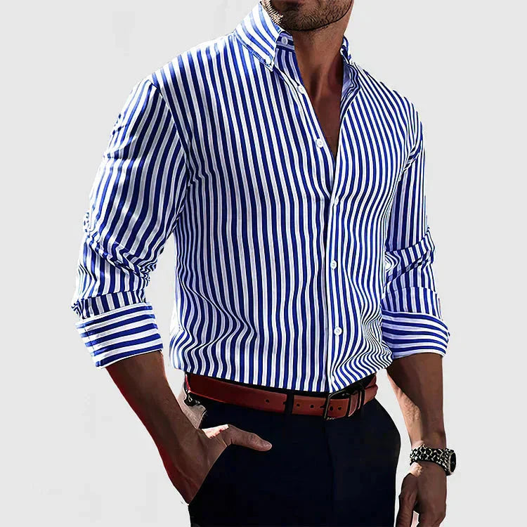Chemise Overshirt Douce Mélange - Rayures