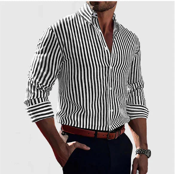 Chemise Overshirt Douce Mélange - Rayures