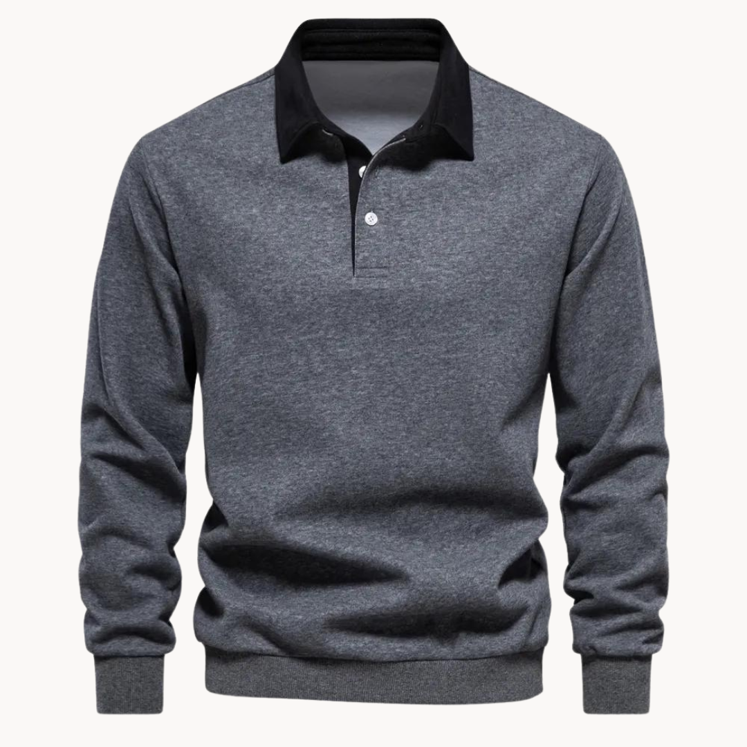 Sweatshirt Polo Soft-Blend - Flexible