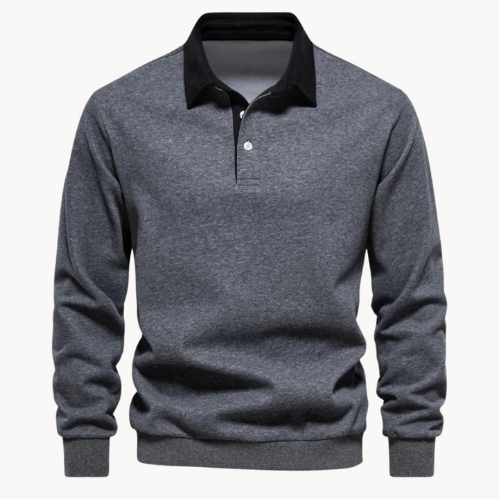 Sweatshirt Polo Soft-Blend - Flexible