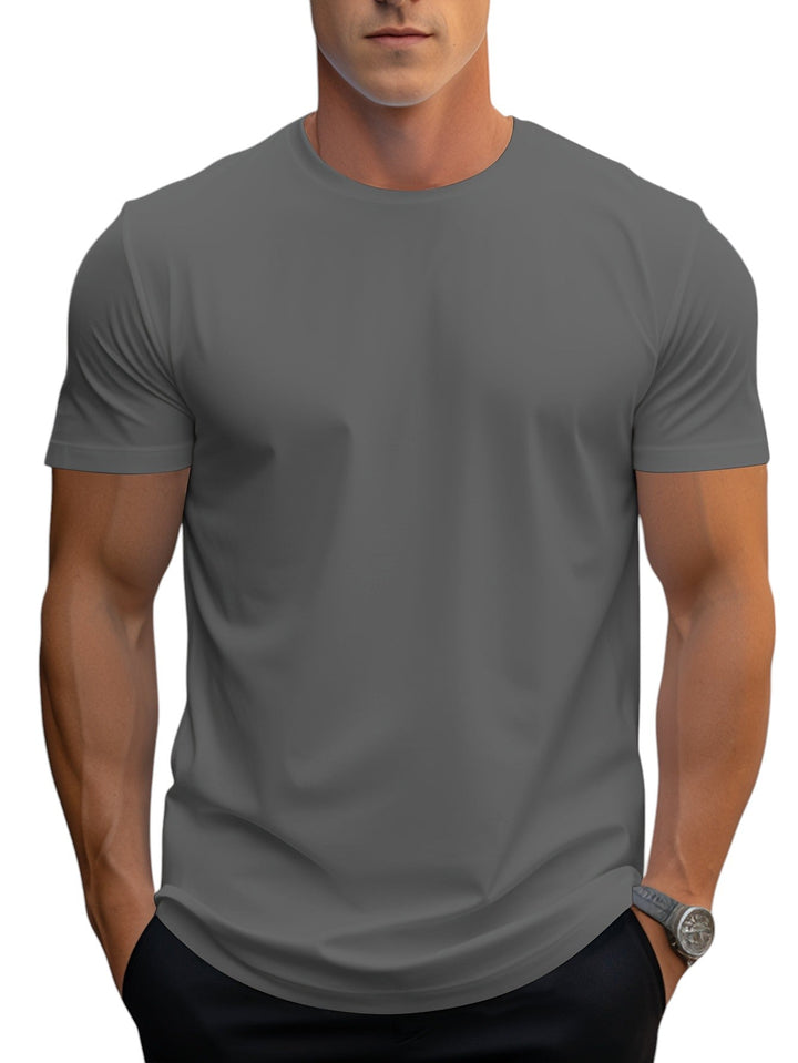 T-Shirt - Coupe Régulière Col Doux