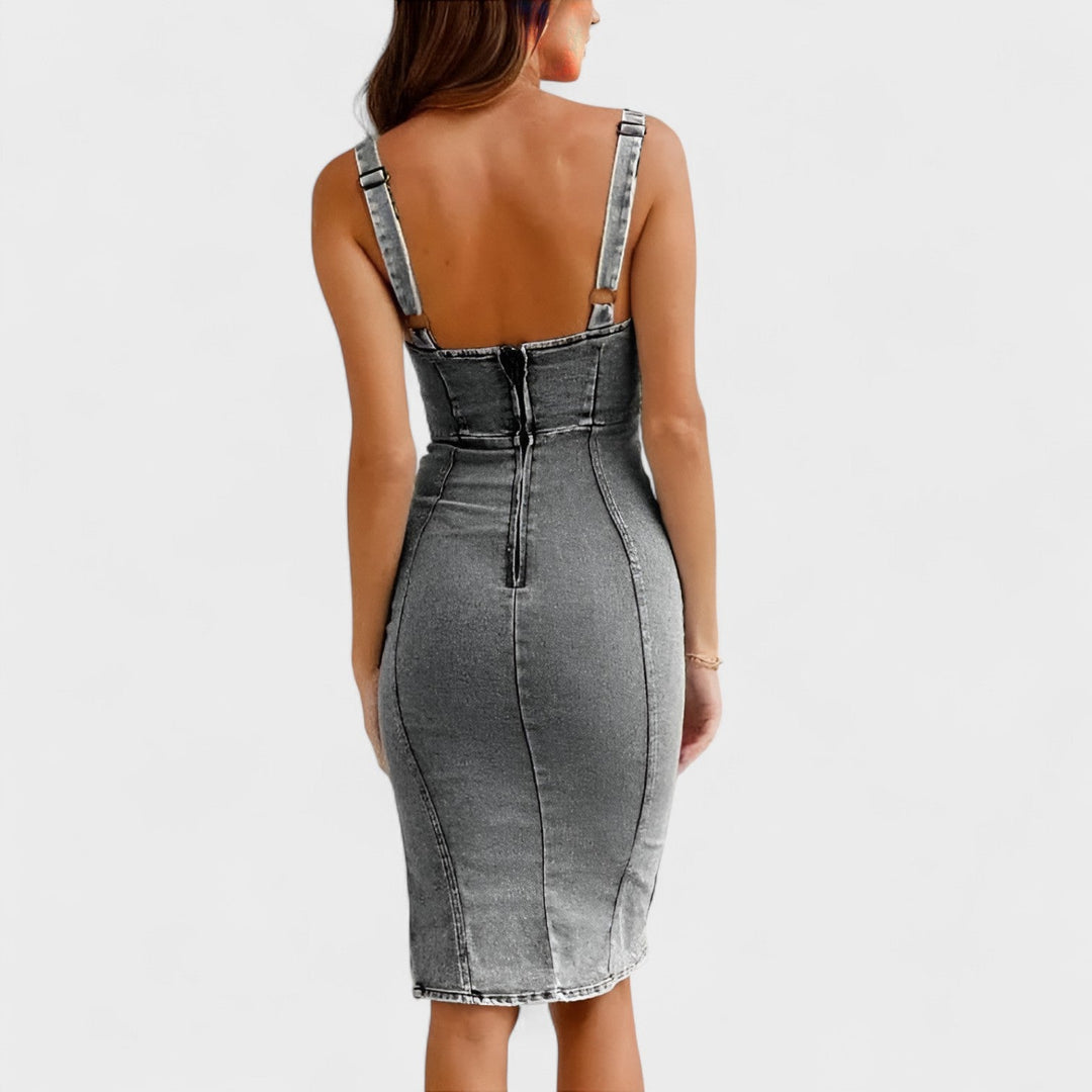 Valéria - Robe en denim