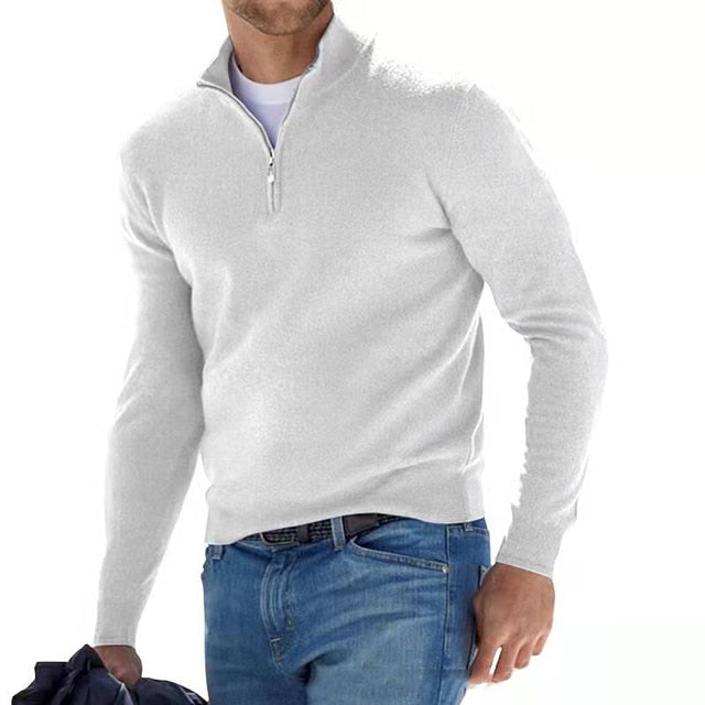 António Augusto - Pull à Col V avec Zip