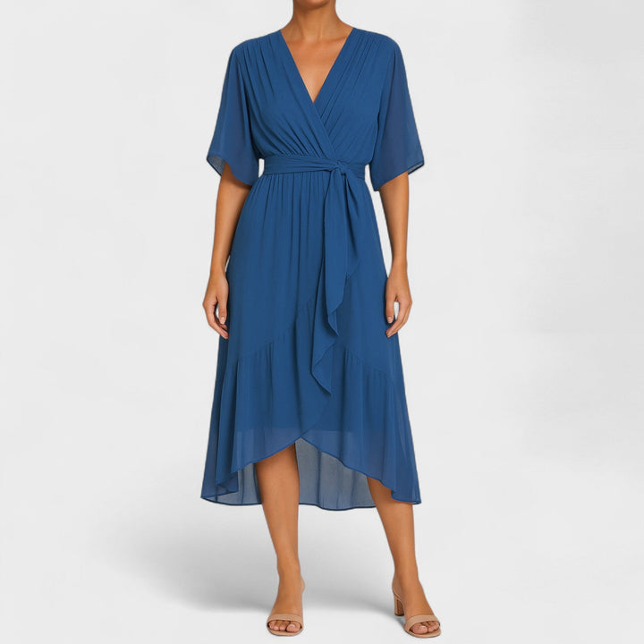 Ialina - Robe élégante avec taille cintrée