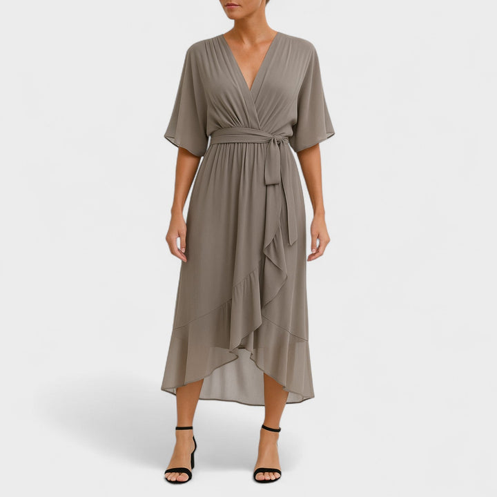 Ialina - Robe élégante avec taille cintrée