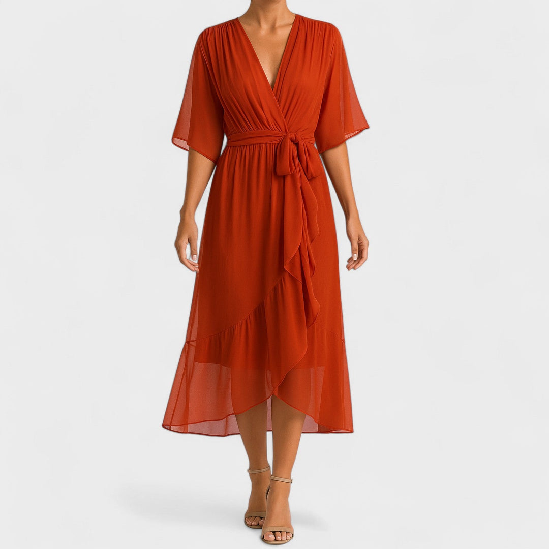 Ialina - Robe élégante avec taille cintrée