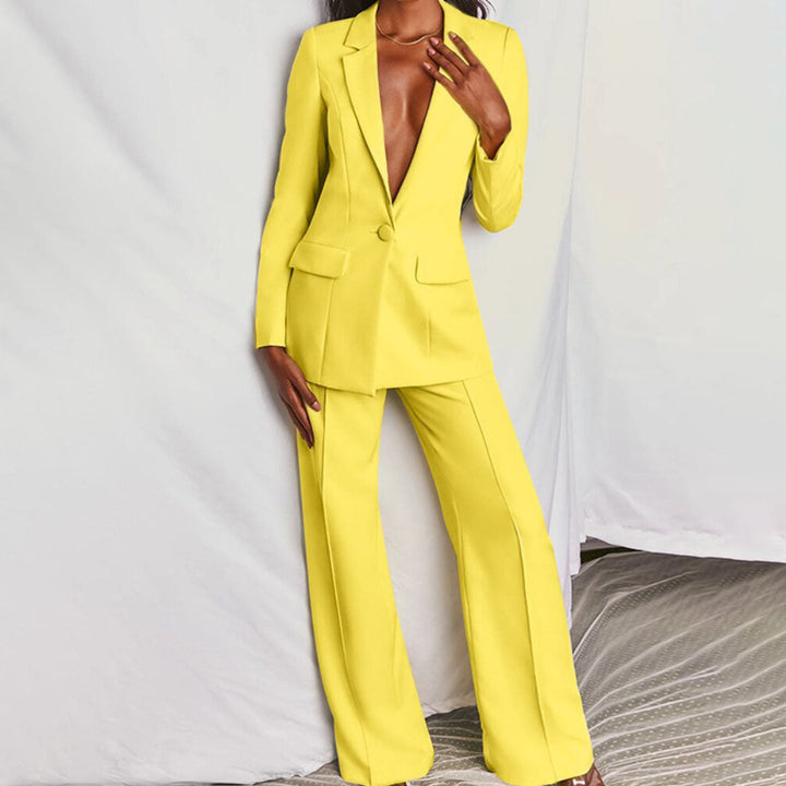 Lara - Blazer Élégant et Pantalons