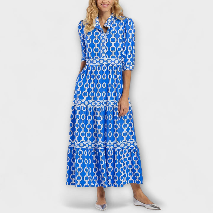Sofia - Robe Midi avec Chaînes