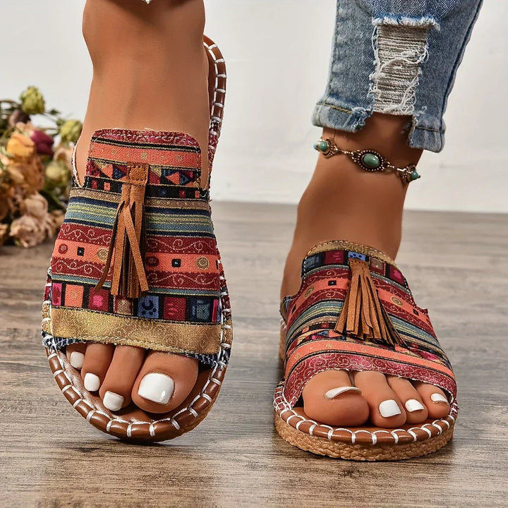 Leena - Sandales Orthopédiques Plates Confortables