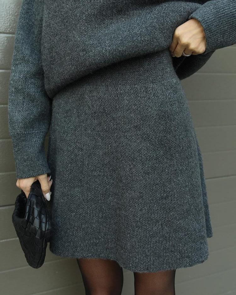 Lara - Ensemble en Maille Automne