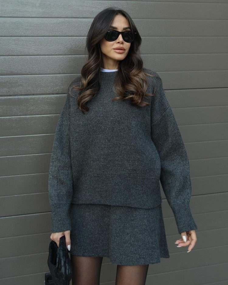 Lara - Ensemble en Maille Automne