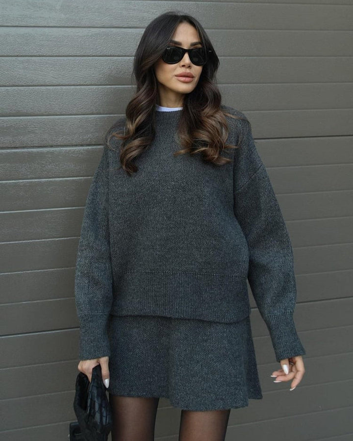 Lara - Ensemble en Maille Automne