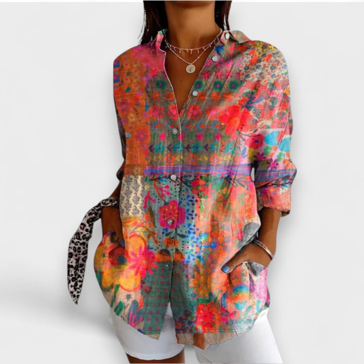 Rafaela - Chemise avec Motif Romantique