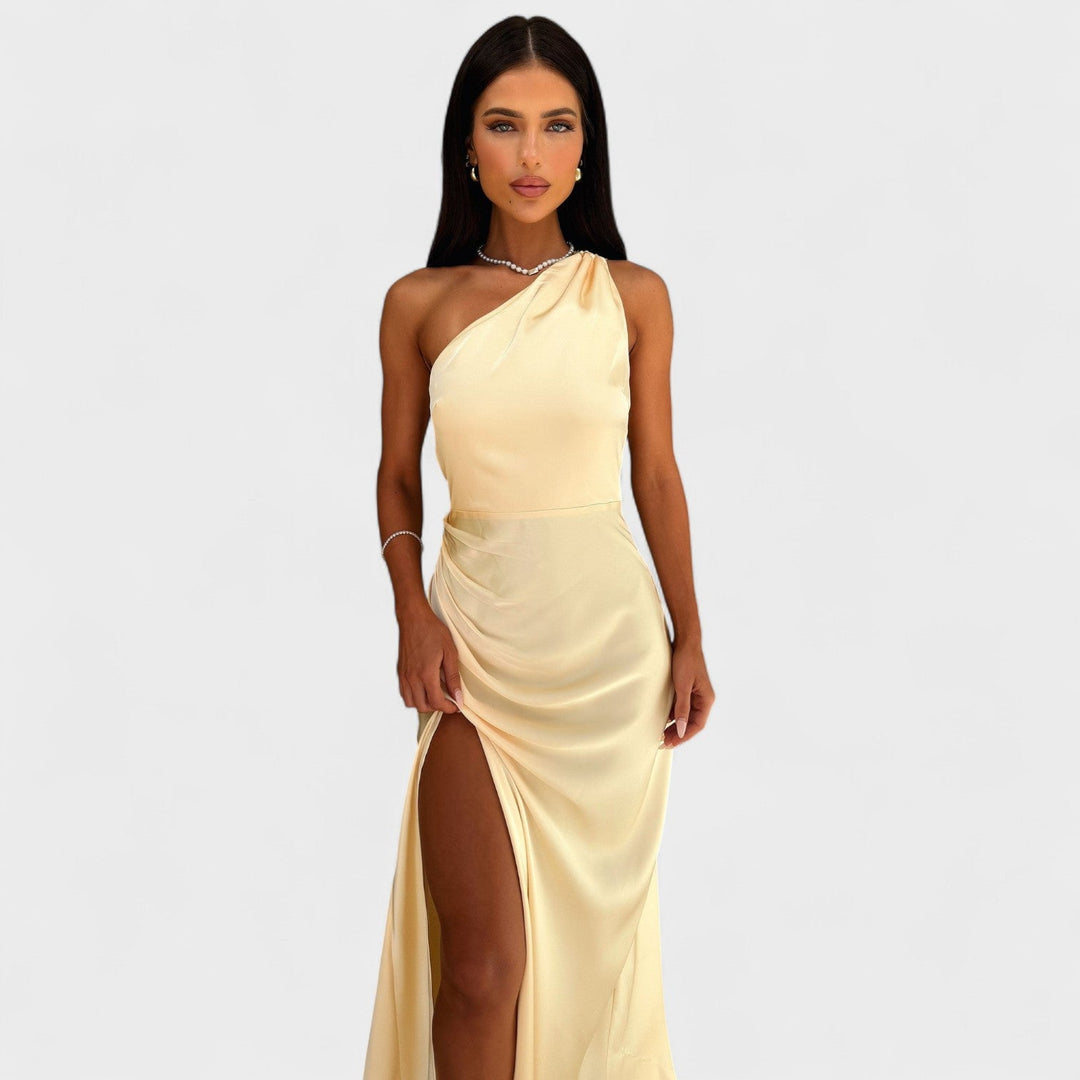 Aurélia - Robe longue en satin