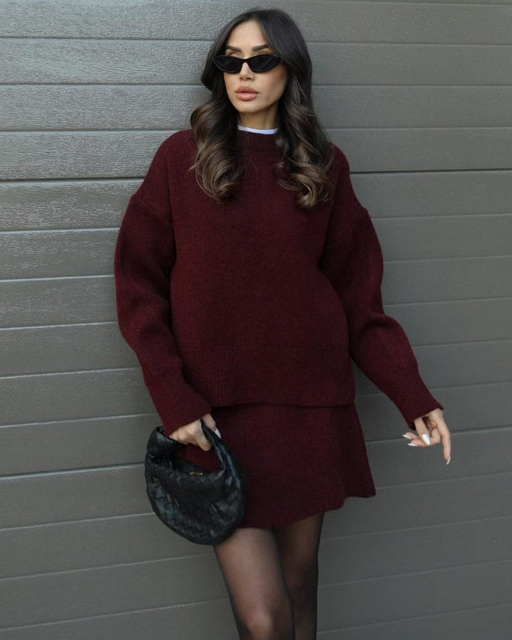 Lara - Ensemble en Maille Automne
