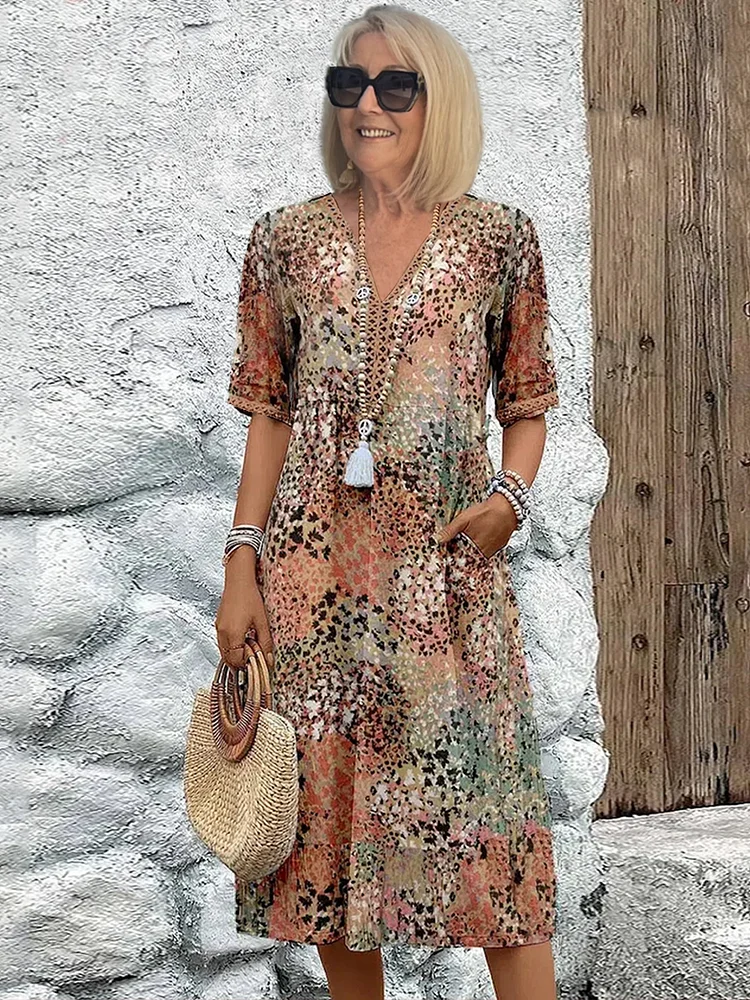 Lia - Robe Femme Midi