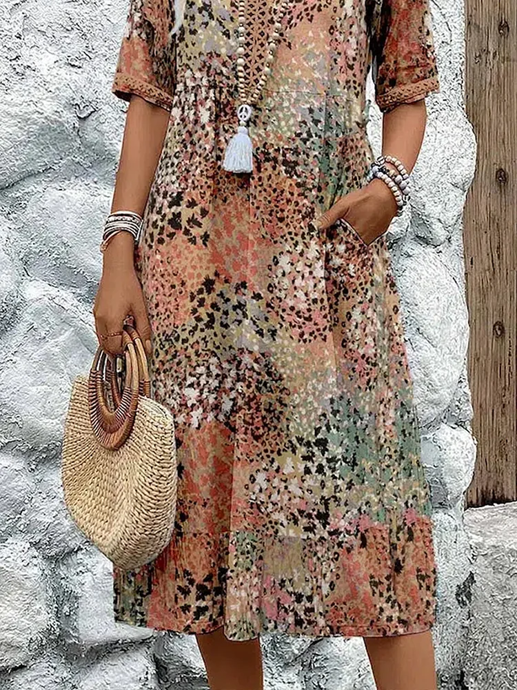 Lia - Robe Femme Midi