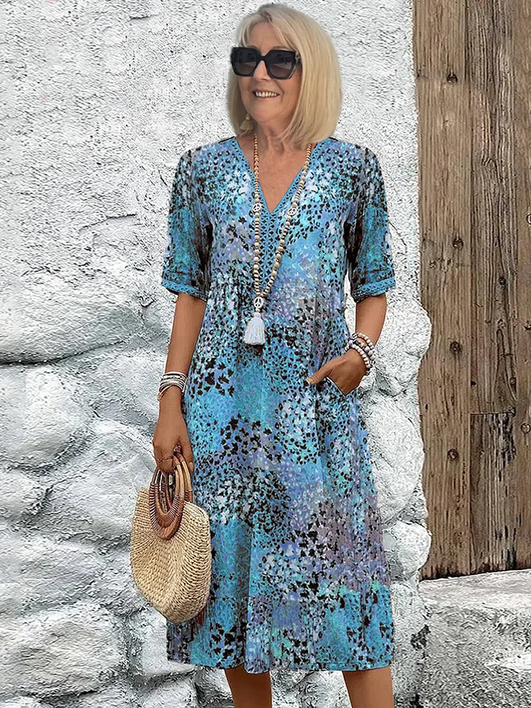 Lia - Robe Femme Midi