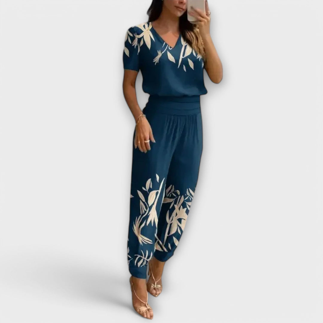 Irmelinda - Ensemble élégant de camisole et de pantalons