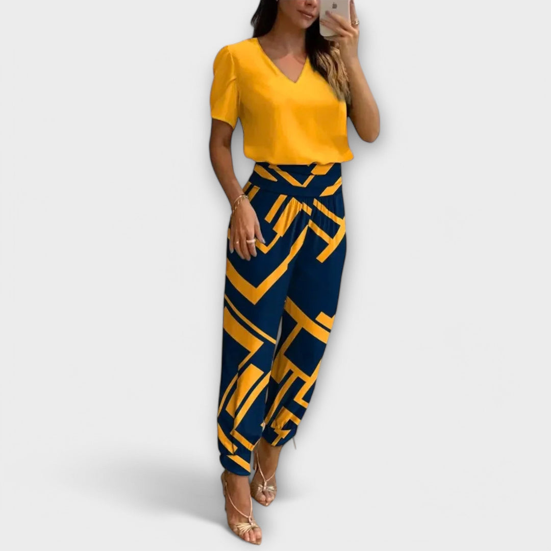 Irmelinda - Ensemble élégant de camisole et de pantalons