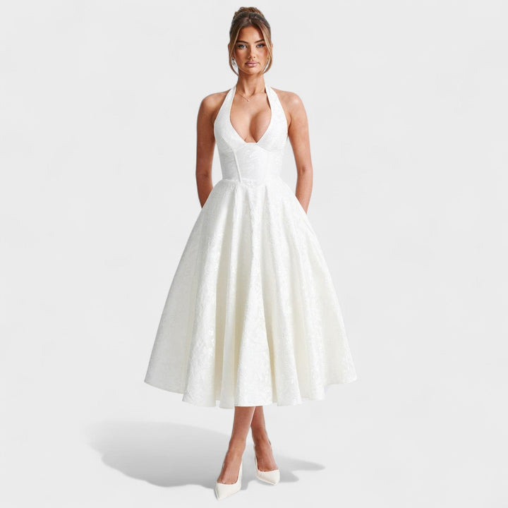 Efi - Robe midi texturée