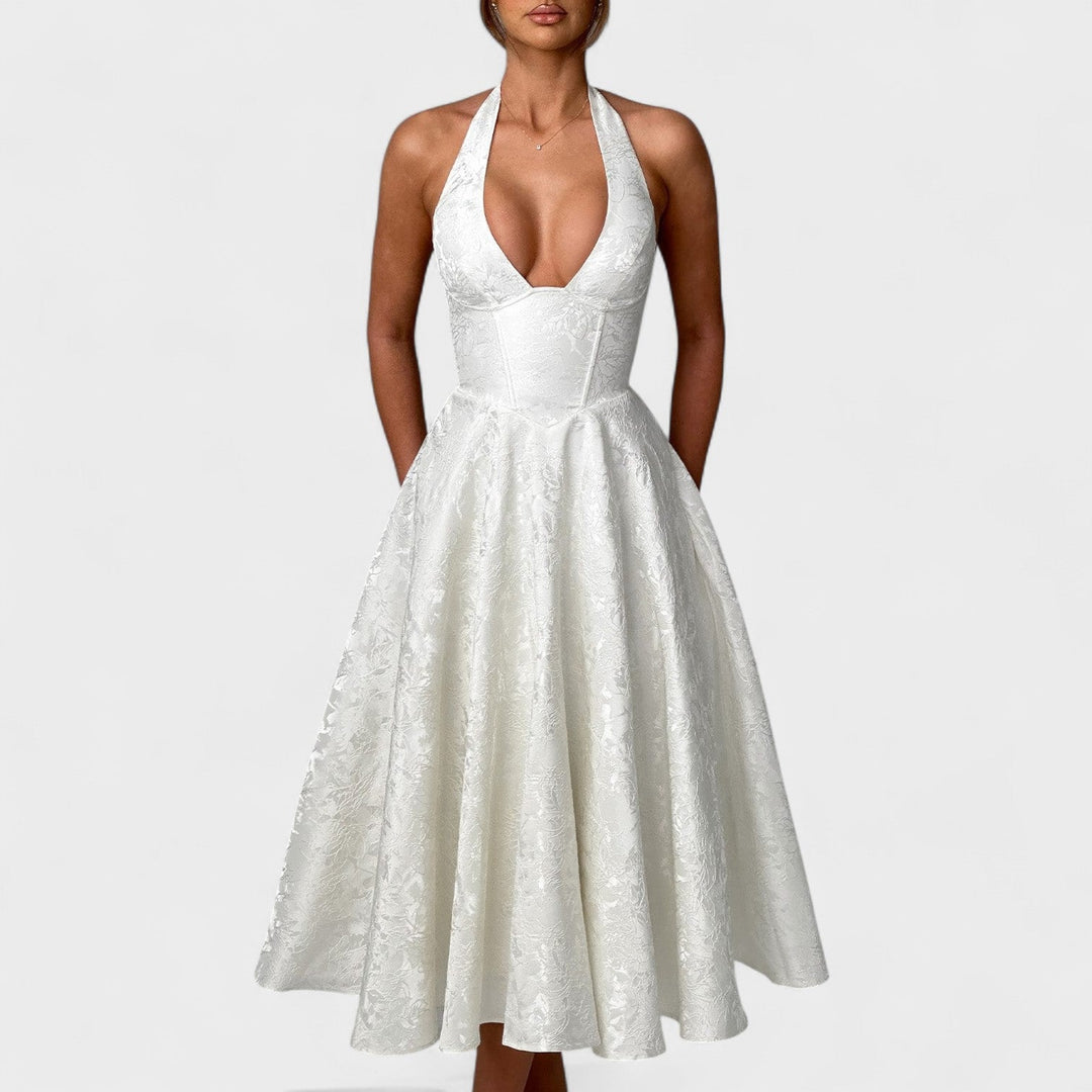 Efi - Robe midi texturée